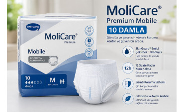 MoliCare Premium Mobile 10 Damla Külot Hasta Bezi İncelemesi