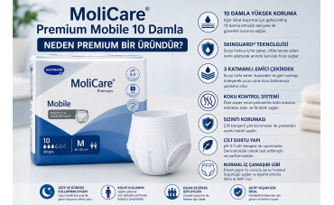 MoliCare Premium Mobile 10 Damla Neden Premium Bir Üründür? Özellikleri, Teknolojileri ve Avantajları