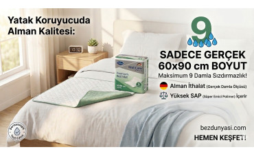 Alman Teknolojisi MoliCare Premium Bed Mat 9 Damla: Yatak Koruyucuda Yeni Standart
