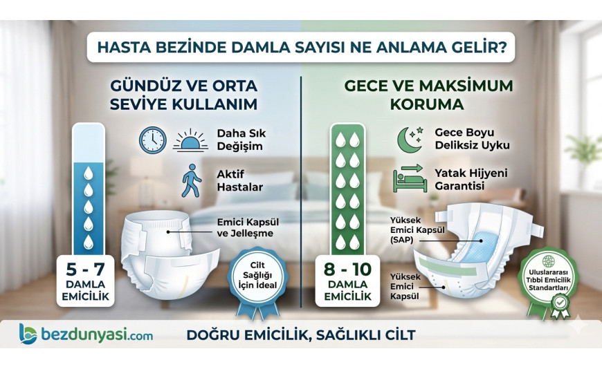 Hasta Bezinde Damla Sayısı Nedir? Doğru Emicilik Seviyesi Nasıl Seçilir?