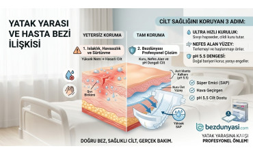 Yatak Yarası Nasıl Önlenir? Kaliteli Hasta Bezi ve Cilt Sağlığı