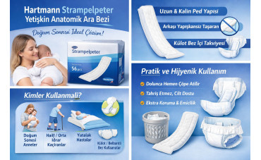 Hartmann Strampelpeter Yetişkin Anatomik Ara Bezi Nedir? Doğum Sonrası Kullanım Rehberi