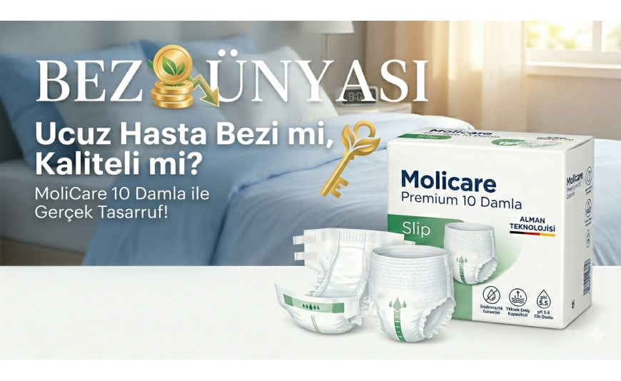 Ucuz Hasta Bezi mi, Kaliteli mi? MoliCare Kullanarak Nasıl Tasarruf Edersiniz?