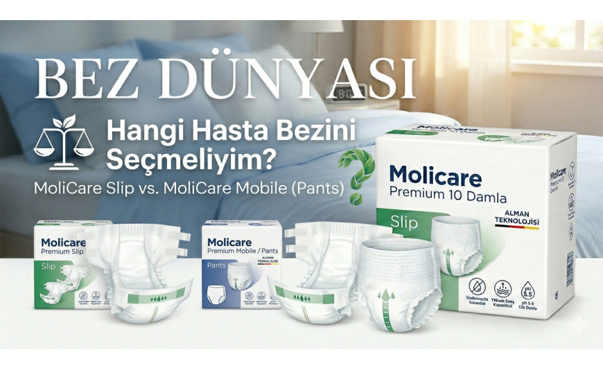 Hangi Hasta Bezini Seçmeliyim? MoliCare Slip mi, MoliCare Mobile (Külotlu) mı?